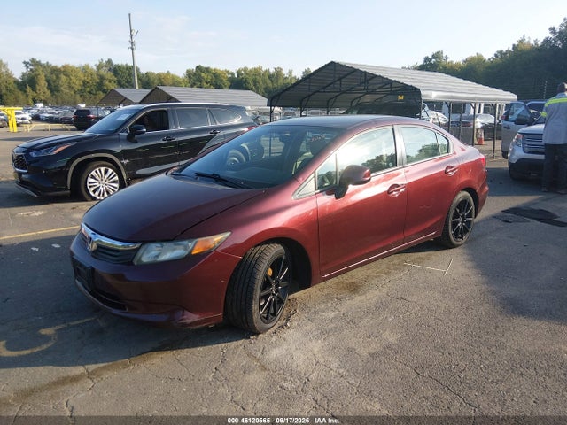 Продажа на аукционе авто 2012 Honda Civic Lx, vin: 2HGFB2F55CH555658, номер лота: 46120565