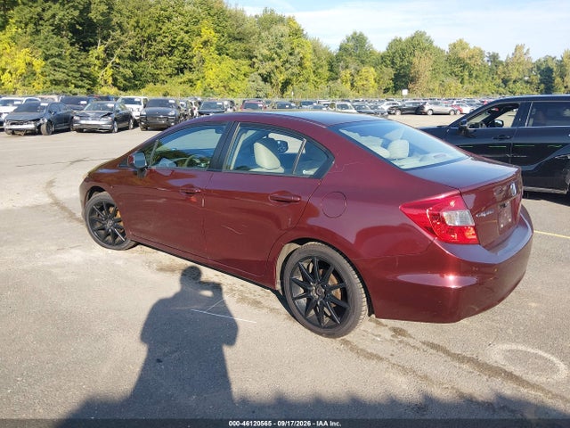 Продажа на аукционе авто 2012 Honda Civic Lx, vin: 2HGFB2F55CH555658, номер лота: 46120565