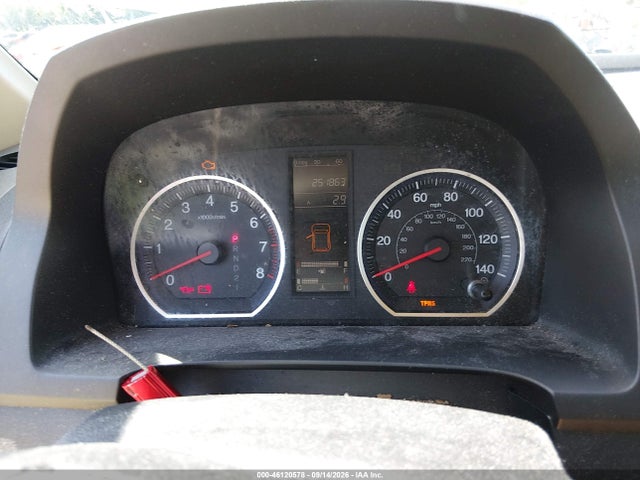 2009 Honda Cr-v Lx მანქანა იყიდება აუქციონზე, vin: 5J6RE48369L052186, აუქციონის ნომერი: 46120578