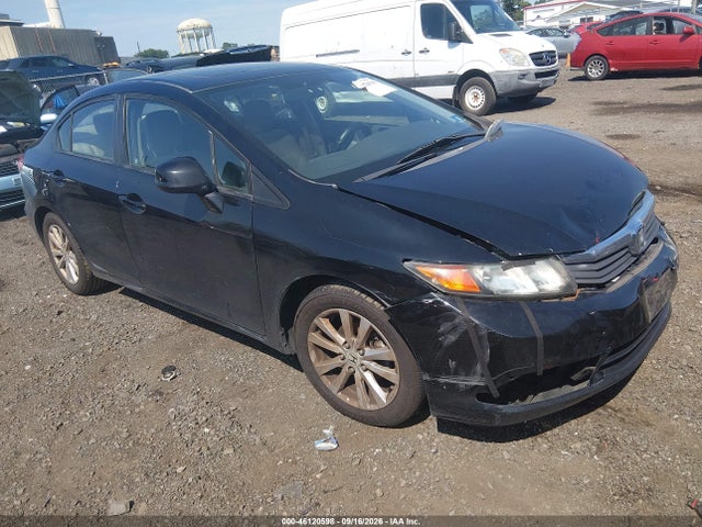 Продаж на аукціоні авто 2012 Honda Civic Ex, vin: 19XFB2F86CE341637, номер лоту: 46120598