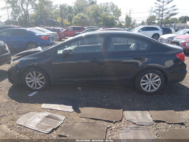 Продаж на аукціоні авто 2012 Honda Civic Ex, vin: 19XFB2F86CE341637, номер лоту: 46120598