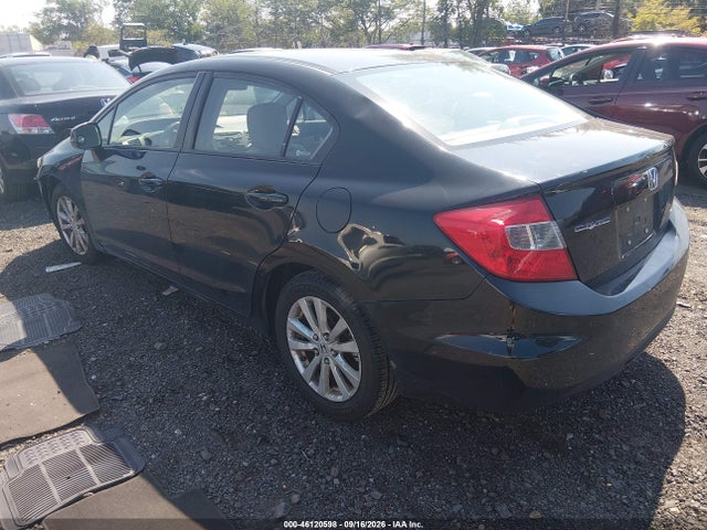 Продаж на аукціоні авто 2012 Honda Civic Ex, vin: 19XFB2F86CE341637, номер лоту: 46120598