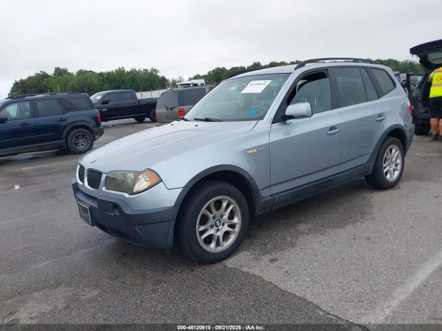 Продаж на аукціоні авто 2005 Bmw X3 2.5i, vin: WBXPA73495WC47983, номер лоту: 46120618