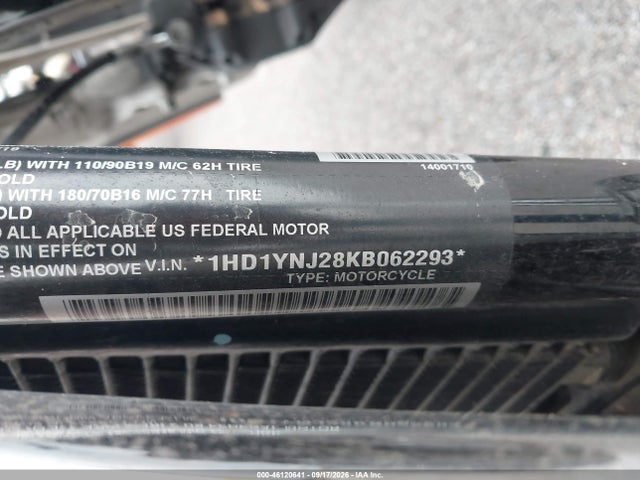 Aukcja sprzedaży 2019 Harley-davidson Fxlr, vin: 1HD1YNJ28KB062293, numer aukcji: 46120641