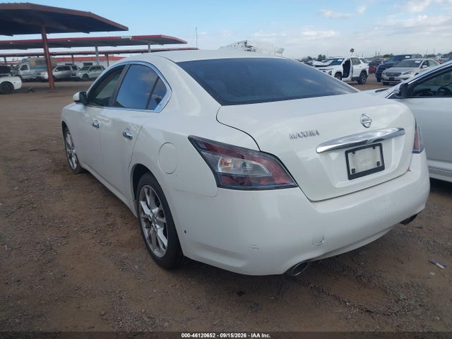 Продаж на аукціоні авто 2012 Nissan Maxima 3.5 S, vin: 1N4AA5AP1CC808425, номер лоту: 46120652