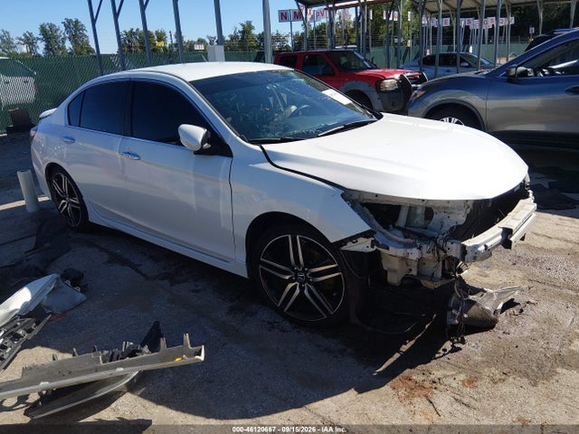 46120667 :رقم المزاد ، 1HGCR2F5XGA052033 vin ، 2016 Honda Accord Sport مزاد بيع