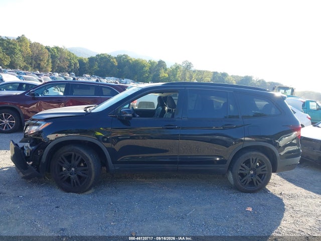 Продажа на аукционе авто 2021 Honda Pilot Awd Black Edition, vin: 5FNYF6H73MB051974, номер лота: 46120717