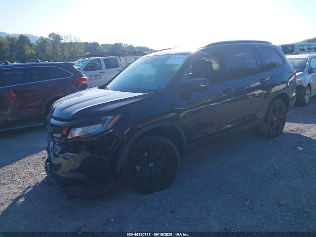 Продажа на аукционе авто 2021 Honda Pilot Awd Black Edition, vin: 5FNYF6H73MB051974, номер лота: 46120717