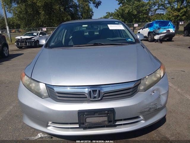 Продажа на аукционе авто 2012 Honda Civic Lx, vin: 19XFB2F59CE376937, номер лота: 46120730