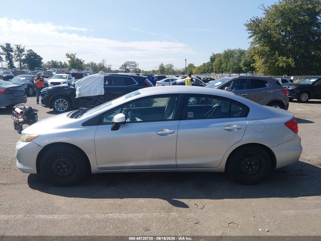 Продажа на аукционе авто 2012 Honda Civic Lx, vin: 19XFB2F59CE376937, номер лота: 46120730