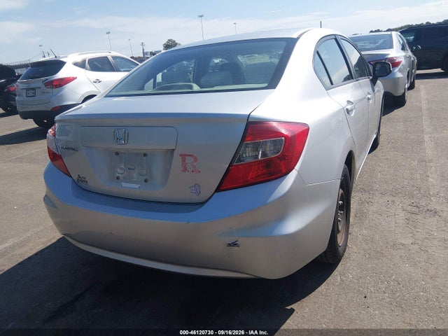 Продажа на аукционе авто 2012 Honda Civic Lx, vin: 19XFB2F59CE376937, номер лота: 46120730