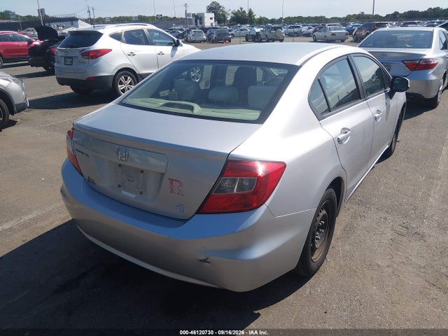 Продажа на аукционе авто 2012 Honda Civic Lx, vin: 19XFB2F59CE376937, номер лота: 46120730