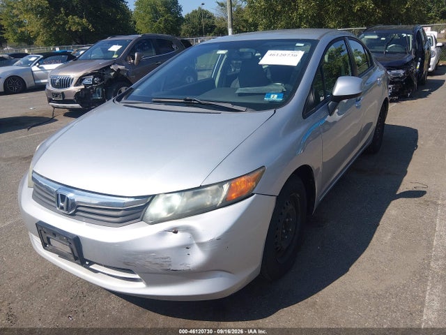 Продажа на аукционе авто 2012 Honda Civic Lx, vin: 19XFB2F59CE376937, номер лота: 46120730