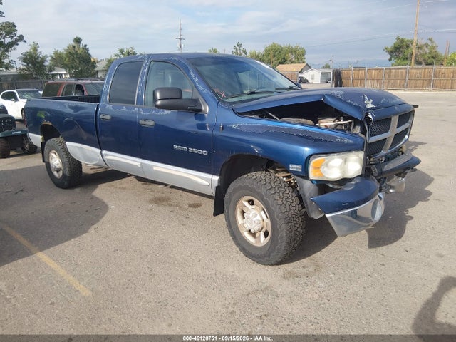 46120751 :رقم المزاد ، 3D7KU28D43G762558 vin ، 2003 Dodge Ram 2500 Slt/laramie/st مزاد بيع