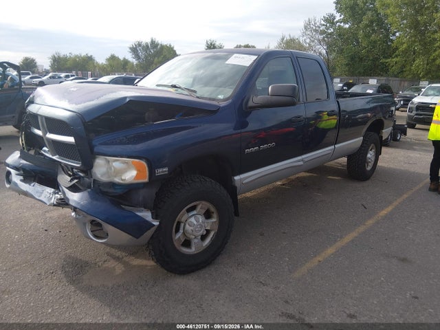 Aukcja sprzedaży 2003 Dodge Ram 2500 Slt/laramie/st, vin: 3D7KU28D43G762558, numer aukcji: 46120751