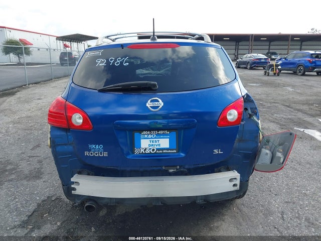 2010 Nissan Rogue Sl მანქანა იყიდება აუქციონზე, vin: JN8AS5MT8AW009659, აუქციონის ნომერი: 46120761