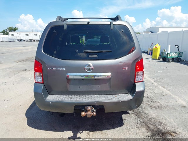 46120765 :رقم المزاد ، 5N1AR18U18C620210 vin ، 2008 Nissan Pathfinder Se مزاد بيع