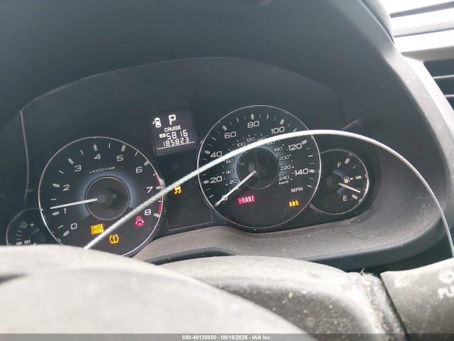 46120850 :رقم المزاد ، 4S4BRCGC3A3311191 vin ، 2010 Subaru Outback 2.5i Premium مزاد بيع