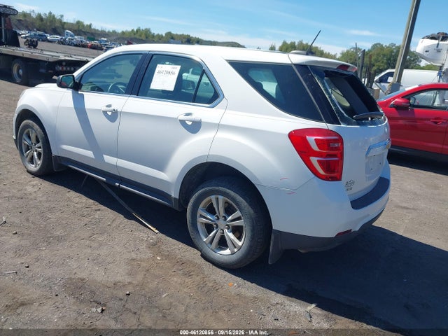 46120856 :رقم المزاد ، 2GNFLEEK2G6222475 vin ، 2016 Chevrolet Equinox Ls مزاد بيع