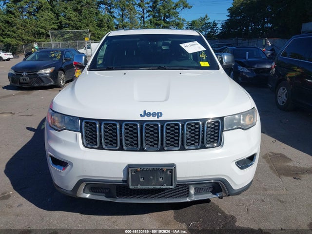 Aukcja sprzedaży 2018 Jeep Grand Cherokee Limited 4x4, vin: 1C4RJFBG5JC363265, numer aukcji: 46120869