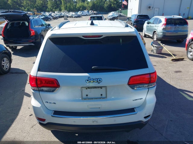 Aukcja sprzedaży 2018 Jeep Grand Cherokee Limited 4x4, vin: 1C4RJFBG5JC363265, numer aukcji: 46120869