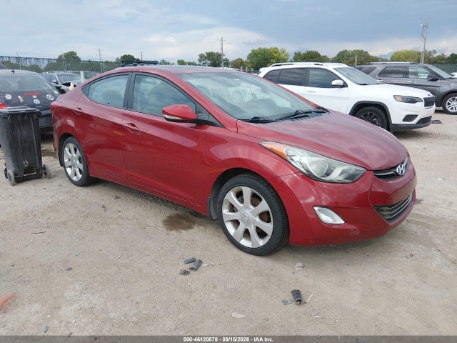 46120878 :رقم المزاد ، KMHDH4AE5CU484106 vin ، 2012 Hyundai Elantra Limited (ulsan Plant) مزاد بيع