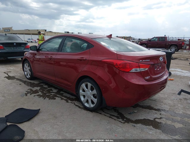 46120878 :رقم المزاد ، KMHDH4AE5CU484106 vin ، 2012 Hyundai Elantra Limited (ulsan Plant) مزاد بيع