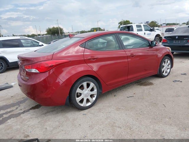 46120878 :رقم المزاد ، KMHDH4AE5CU484106 vin ، 2012 Hyundai Elantra Limited (ulsan Plant) مزاد بيع