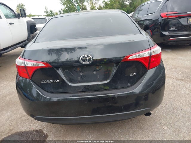 2016 Toyota Corolla Le მანქანა იყიდება აუქციონზე, vin: 2T1BURHE0GC487136, აუქციონის ნომერი: 46120889
