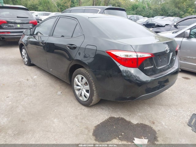 2016 Toyota Corolla Le მანქანა იყიდება აუქციონზე, vin: 2T1BURHE0GC487136, აუქციონის ნომერი: 46120889