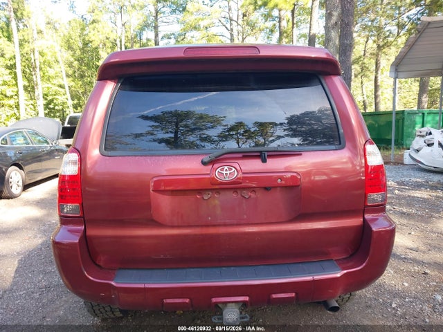 2006 Toyota 4runner Sr5 V6 მანქანა იყიდება აუქციონზე, vin: JTEBU14R568064486, აუქციონის ნომერი: 46120932