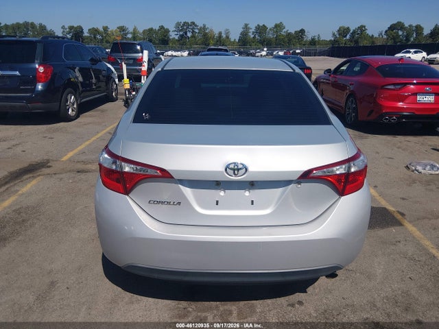 46120935 :رقم المزاد ، 2T1BURHE7GC494701 vin ، 2016 Toyota Corolla L مزاد بيع