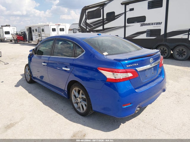 2015 Nissan Sentra Sr მანქანა იყიდება აუქციონზე, vin: 3N1AB7APXFY341684, აუქციონის ნომერი: 46120944