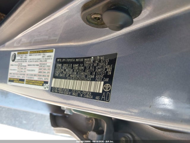 Продажа на аукционе авто 2005 Toyota Matrix, vin: 2T1LR32E35C550349, номер лота: 46120995