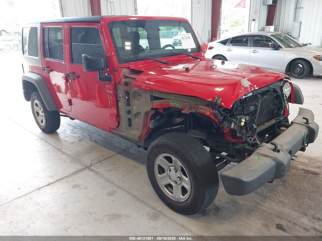 46121081 :رقم المزاد ، 1C4BJWDG1HL750372 vin ، 2017 Jeep Wrangler Unlimited Sport 4x4 مزاد بيع