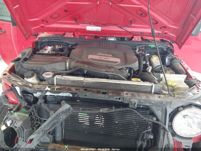 46121081 :رقم المزاد ، 1C4BJWDG1HL750372 vin ، 2017 Jeep Wrangler Unlimited Sport 4x4 مزاد بيع
