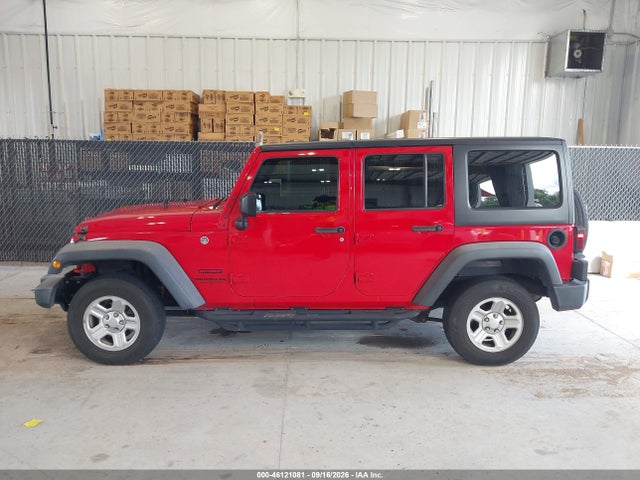 46121081 :رقم المزاد ، 1C4BJWDG1HL750372 vin ، 2017 Jeep Wrangler Unlimited Sport 4x4 مزاد بيع