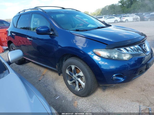 46121127 :رقم المزاد ، JN8AZ18WX9W212556 vin ، 2009 Nissan Murano Sl مزاد بيع