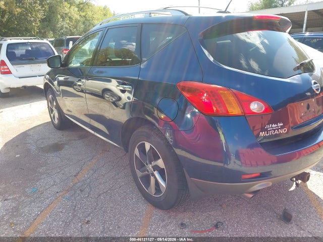 46121127 :رقم المزاد ، JN8AZ18WX9W212556 vin ، 2009 Nissan Murano Sl مزاد بيع