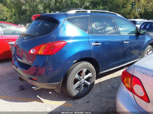 46121127 :رقم المزاد ، JN8AZ18WX9W212556 vin ، 2009 Nissan Murano Sl مزاد بيع
