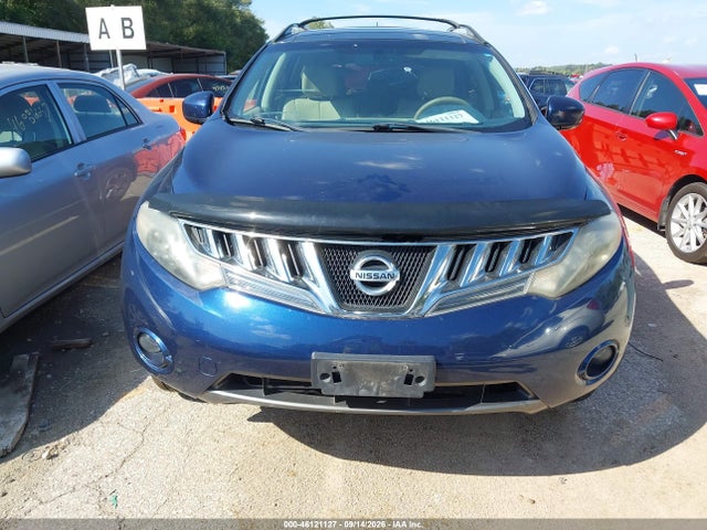 46121127 :رقم المزاد ، JN8AZ18WX9W212556 vin ، 2009 Nissan Murano Sl مزاد بيع