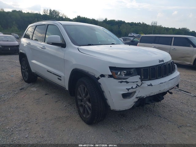 2016 Jeep Grand Cherokee Limited 75th Anniversary მანქანა იყიდება აუქციონზე, vin: 1C4RJFBG0GC384436, აუქციონის ნომერი: 46121154