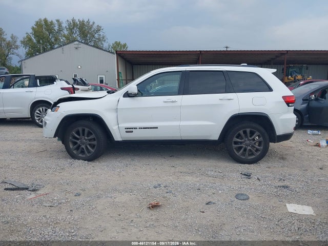 2016 Jeep Grand Cherokee Limited 75th Anniversary მანქანა იყიდება აუქციონზე, vin: 1C4RJFBG0GC384436, აუქციონის ნომერი: 46121154
