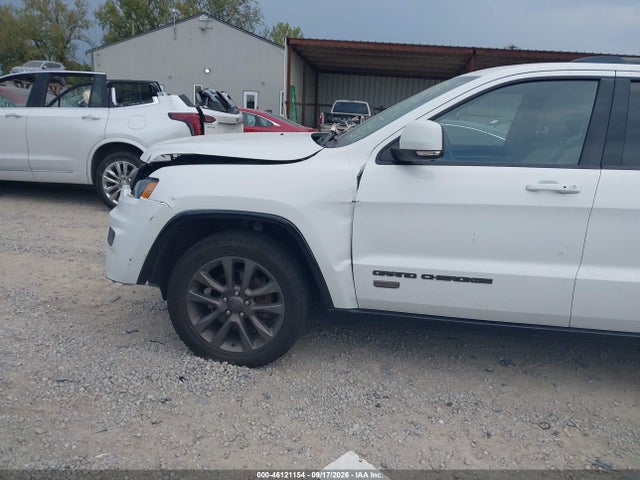 2016 Jeep Grand Cherokee Limited 75th Anniversary მანქანა იყიდება აუქციონზე, vin: 1C4RJFBG0GC384436, აუქციონის ნომერი: 46121154