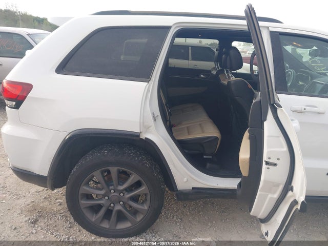 2016 Jeep Grand Cherokee Limited 75th Anniversary მანქანა იყიდება აუქციონზე, vin: 1C4RJFBG0GC384436, აუქციონის ნომერი: 46121154