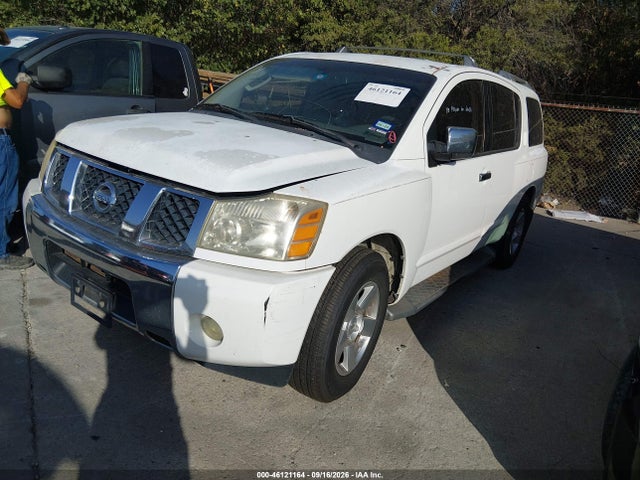 46121164 :رقم المزاد ، 5N1AA08A24N703067 vin ، 2004 Nissan Pathfinder Armada Le مزاد بيع