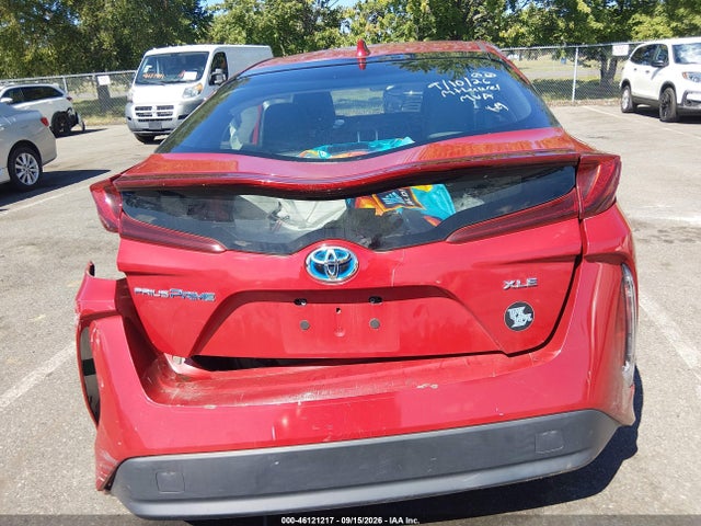 46121217 :رقم المزاد ، JTDKARFP7L3143206 vin ، 2020 Toyota Prius Prime Le/xle/limited مزاد بيع