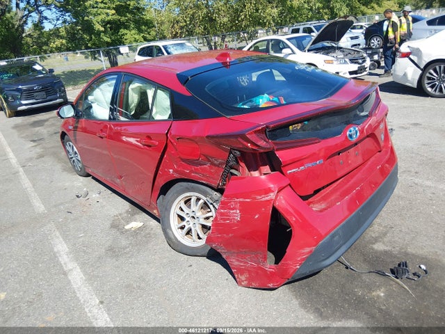 46121217 :رقم المزاد ، JTDKARFP7L3143206 vin ، 2020 Toyota Prius Prime Le/xle/limited مزاد بيع