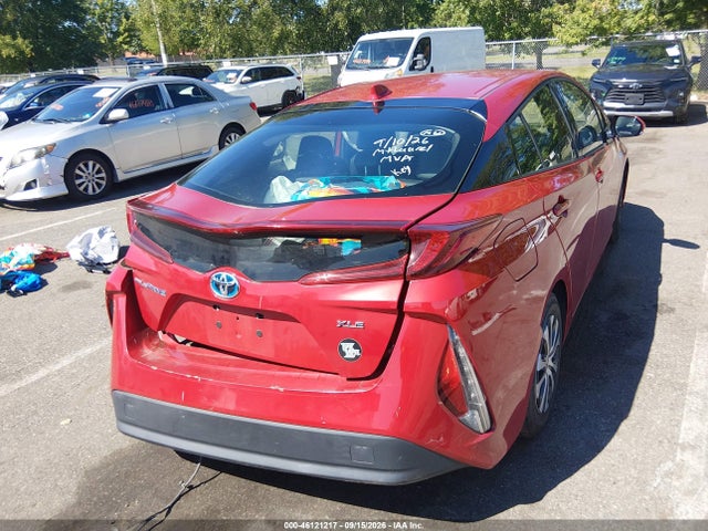 46121217 :رقم المزاد ، JTDKARFP7L3143206 vin ، 2020 Toyota Prius Prime Le/xle/limited مزاد بيع