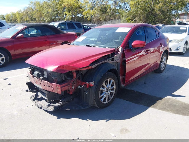 46121252 :رقم المزاد ، JM1BM1U78G1299638 vin ، 2016 Mazda 3 Sport مزاد بيع